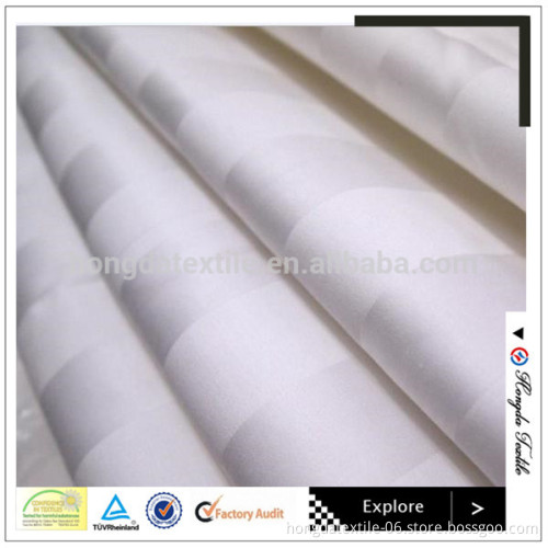250TC 100% cotton fabrics with 3cm satin stripe for bed sheets/cheap satin fabric
Supplier's Choice